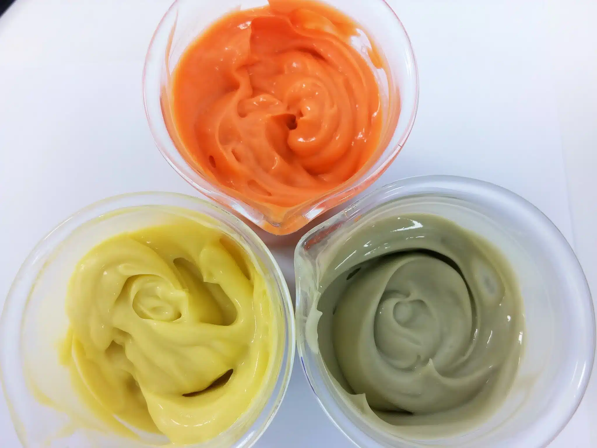 textura de emulsión cosmética formulada en laboratorio