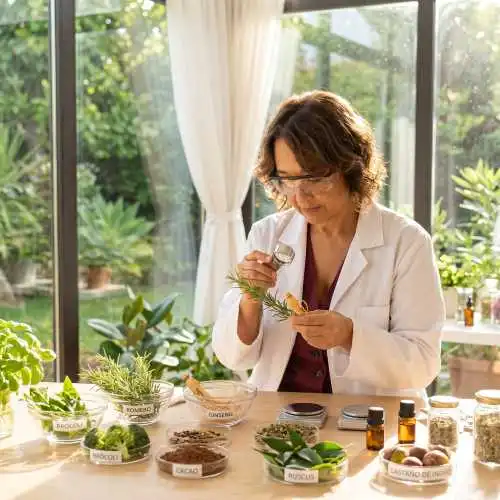 fitoingredientes para la caída del cabello en la menopausia